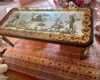 Asian Chinoiserie Coffee Table