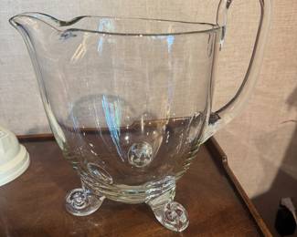 Kimberly Footed Pitcher-Romania