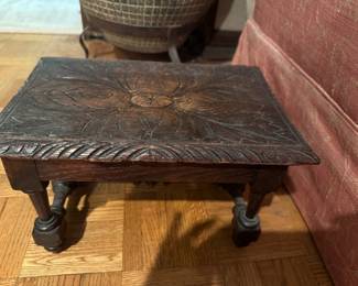 Antique French Footstool