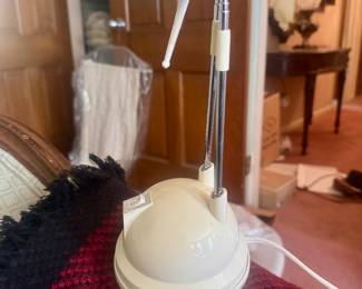 Vintage IKEA Espressivo telescopic halogen desk lamp.