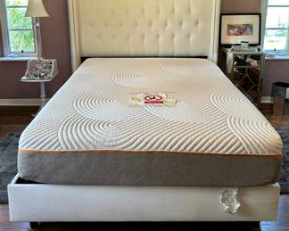 The mattress and boxspring are not for sale.