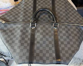 Louis Vuitton me Damuer Graphite Keep All Bag