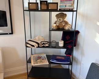 
Restoration hardware for tier shelf system