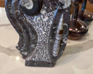 Ammonite Fossil sculpture 