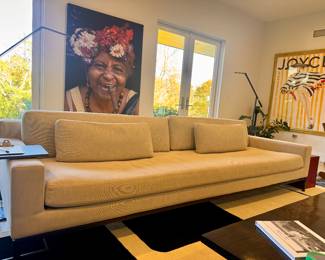 10Ft. Long Restoration Hardware Italian Track Arm Sofa