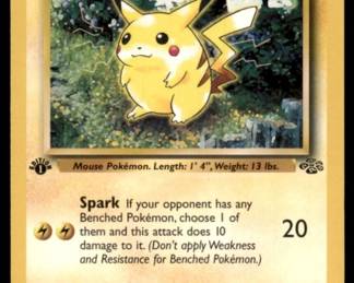 1999 1st Edition Jungle Pikachu #60
