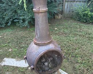 Cast iron Burning fire pit stove 