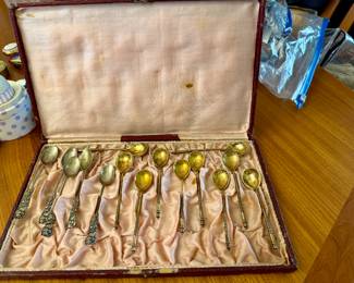 Antique Sterling Demitass Spoons