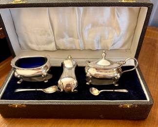 1940s Regis Plate Condiment Set