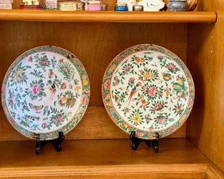 18th century “Famille Rose” Canton Chinese porcelain