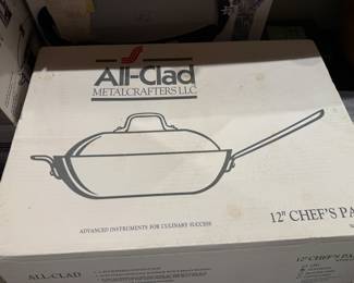 NEW Al Clad 12" Chef's Pan