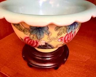 Chinese Famille Jaune Bowl