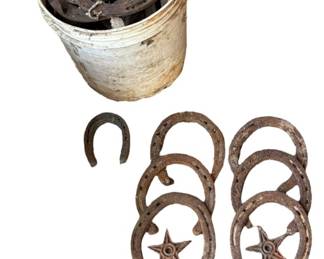 Rustic Horseshoes 