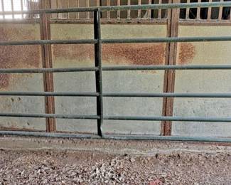 12 Ft Metal Corral Utility Gate 