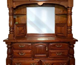 Solid Wood Dresser 