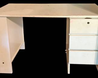 Small White Desk 