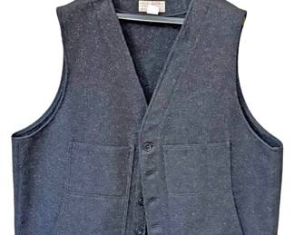 Filson Wool Vest Mens 52 