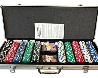 Case of Poker Chips 