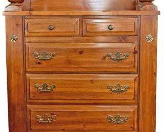 Solid Wood Chest of Drawers 
