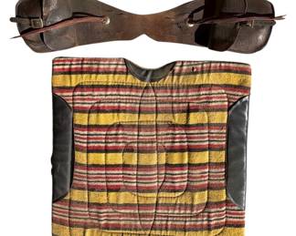 Saddle Pad and Saddle Bag 