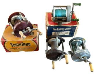 Vintage Casting Reels 