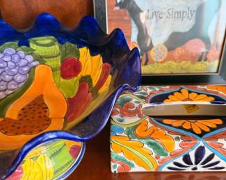 Talavera pottery