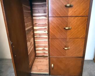 Art-deco style armoire