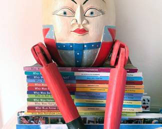 Humpty Dumpty wooden figurine