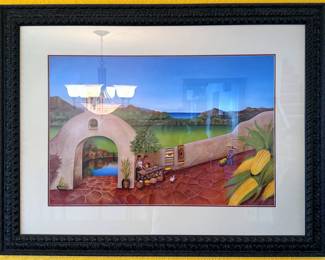 Framed print “Agua Fria Tortilla” by William Templeton
