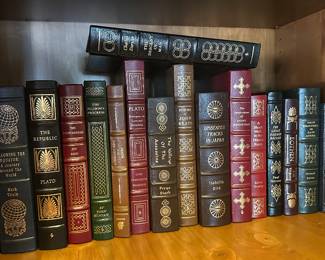 Bob Bullock Lt. Governor of Texas 1991 signed copy collection of leather bound books