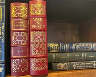 Bob Bullock Lt. Governor of Texas 1991 signed copy collection of leather bound books