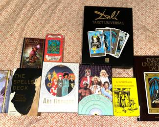 Variety of tarot cards. Priced to sell.