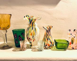 Murano glass collection. Priced to sell.
