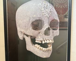 $450
Damien Hirst Exhibition Poster, For the Love of God, 2009, White Tube, London, Framed