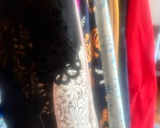 Large variety of women’s clothes. Size 4-8. Shoes 8.5-9. Priced to sell.