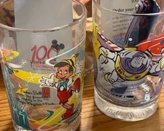 Various sets of rare collectible Walt Disney 100-year tumblers
