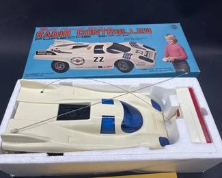Vintage Radio Controlled Posche 917K Car
