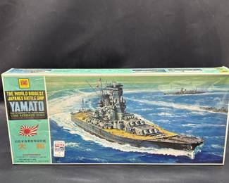 Otaki 1/600 Scale Model Yamato Japanese Battleship