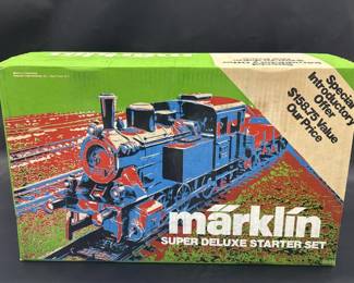 Marklin Super Deluxe HO Scale Starter Train Set
