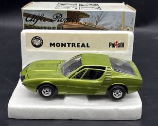Alfa Romeo Polistil 1:25 Scale Model Car in Green