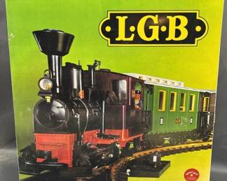 L•G•B Lehman Train Set in (open) Factory Box