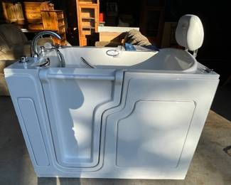 Safety Step walk-in tub