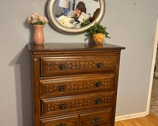 Chest of drawers matching bed