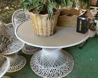 Patio table and chairs 