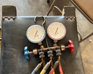 Air compressor gauge