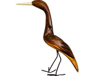 Miniature Shorebird Decoy Figure