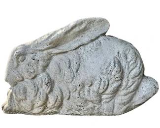 Cast Concrete Garden Bunny