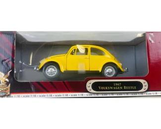 1967 VOLKSWAGEN Beetle Right Hand Drive Red 1/18 Diecast Car