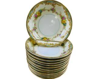Noritake Milroy Fruit Bowls - 12 Bowls