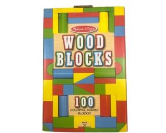 New! Melissa & Doug Wood Blocks